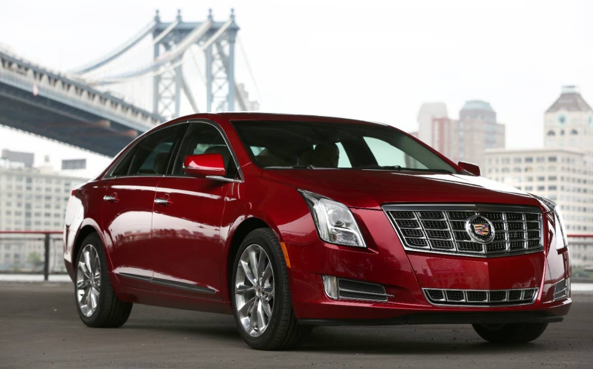 2014 Cadillac XTS front 3/4