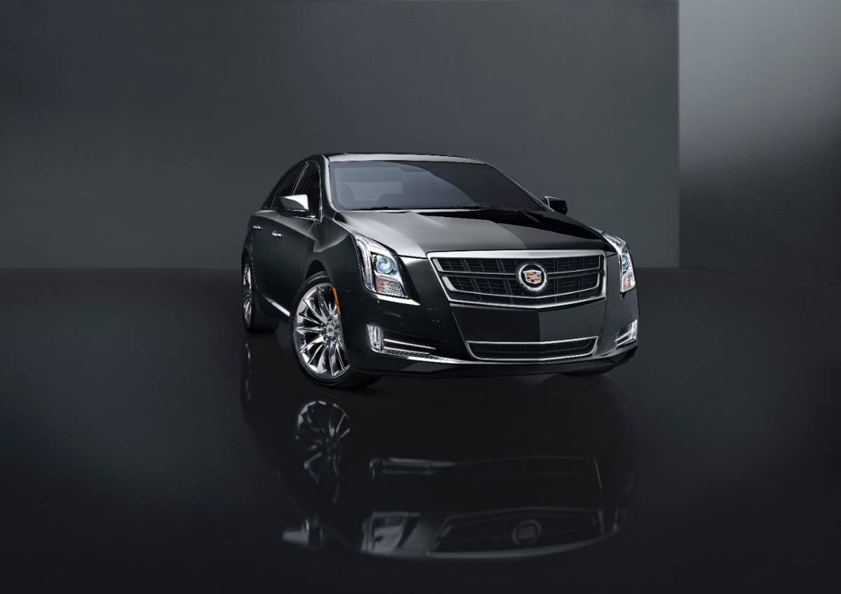 2014 Cadillac XTS front 3/4