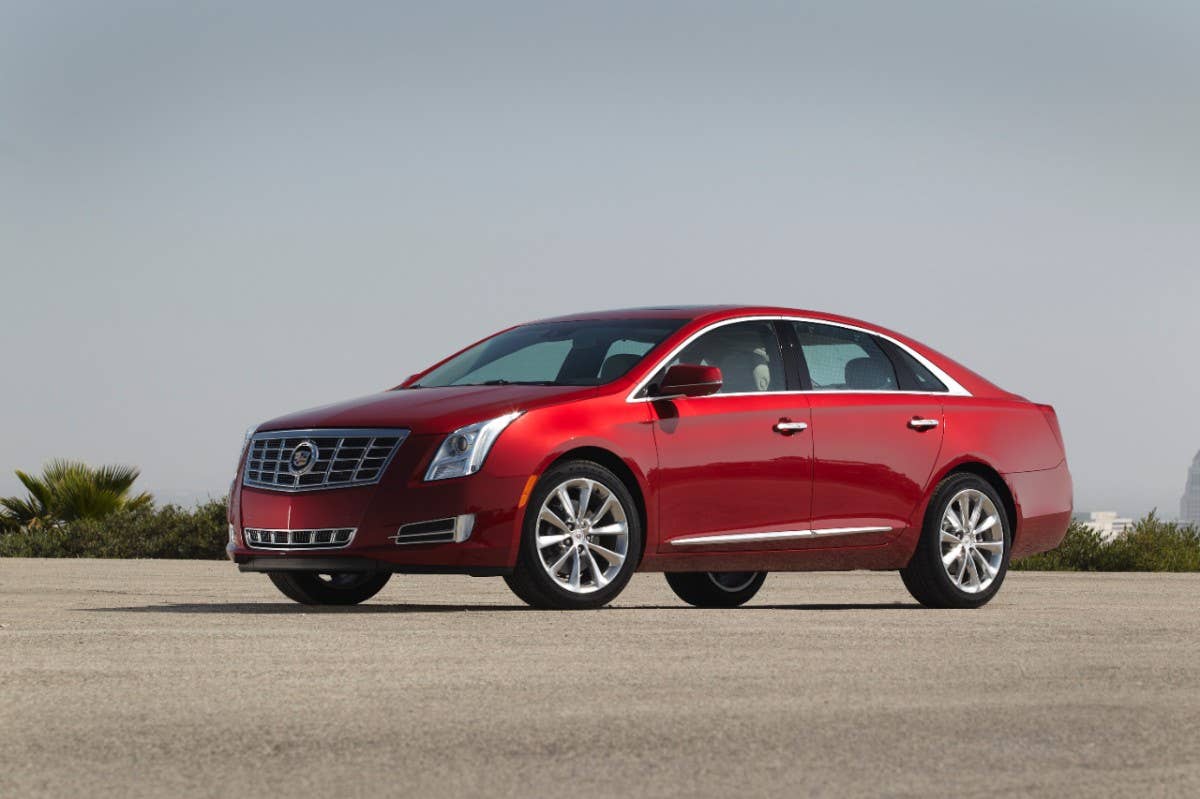 2014 Cadillac XTS front 3/4
