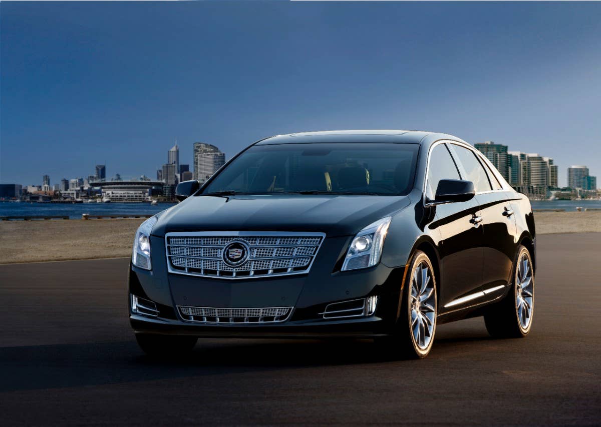 2014 Cadillac XTS front 3/4