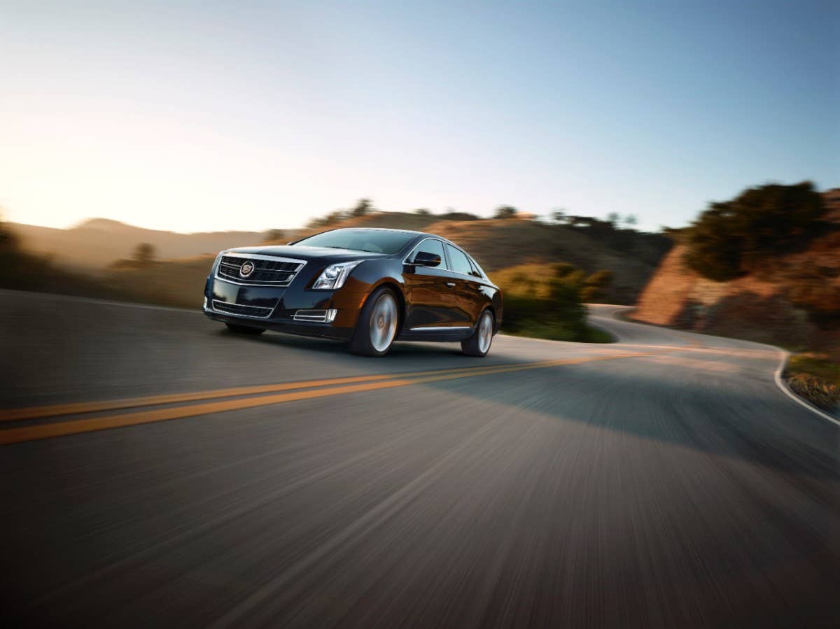 2014 Cadillac XTS front 3/4