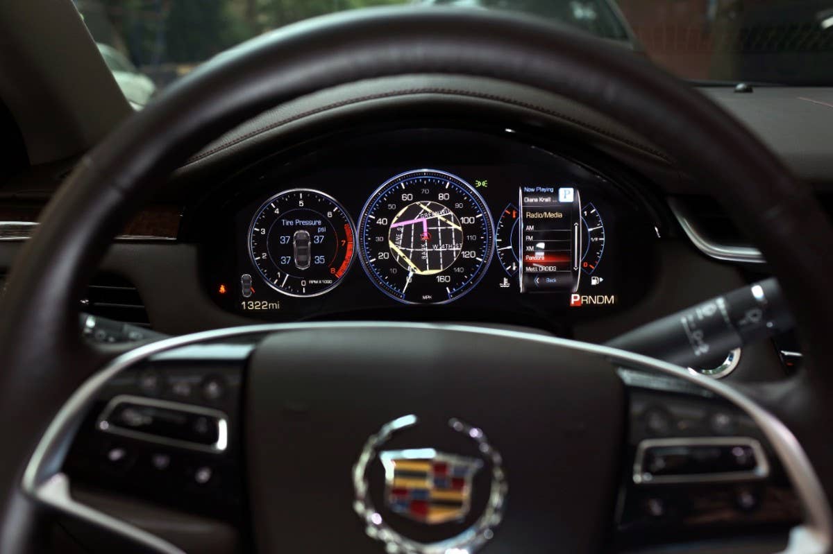 2014 Cadillac XTS interior