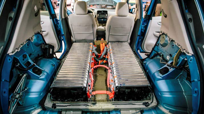 Nissan Leaf Prototype battery pack