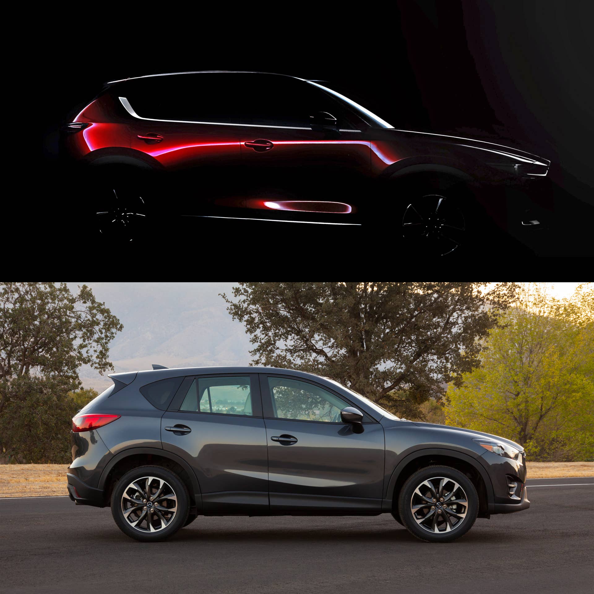 2018 Mazda CX-5 and 2016 Mazda CX-5