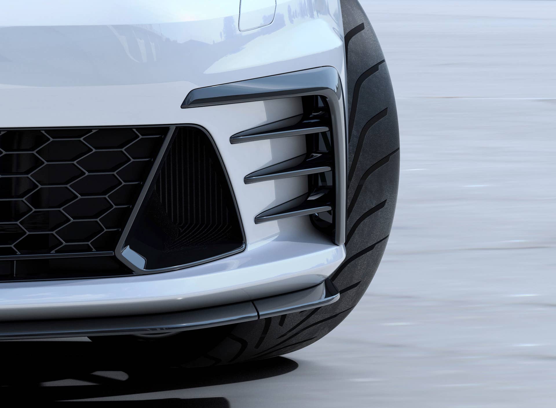 Volkswagen Golf GTI Clubsport Concept tires grille
