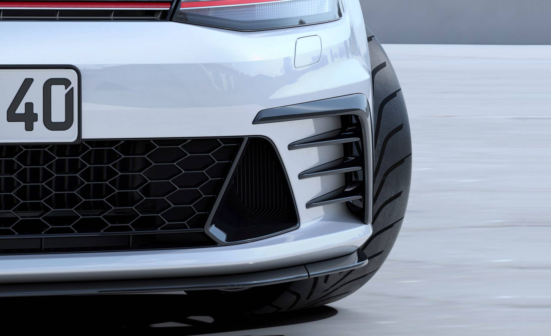 Volkswagen Golf GTI Clubsport Concept front corner