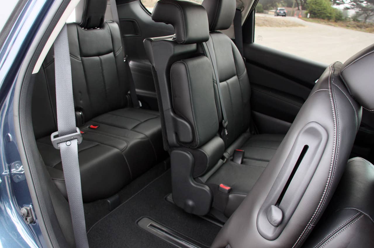 2013 Nissan Pathfinder third row