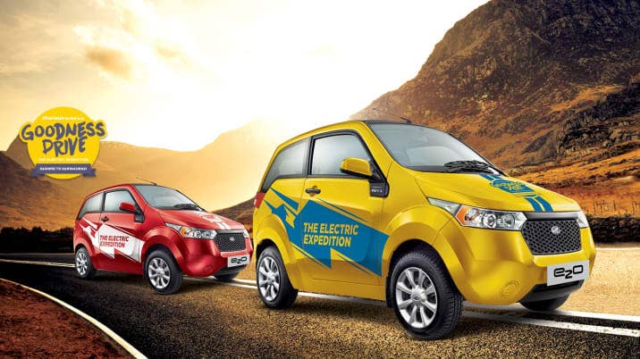 Mahindra Reva Goodness Drive promo image