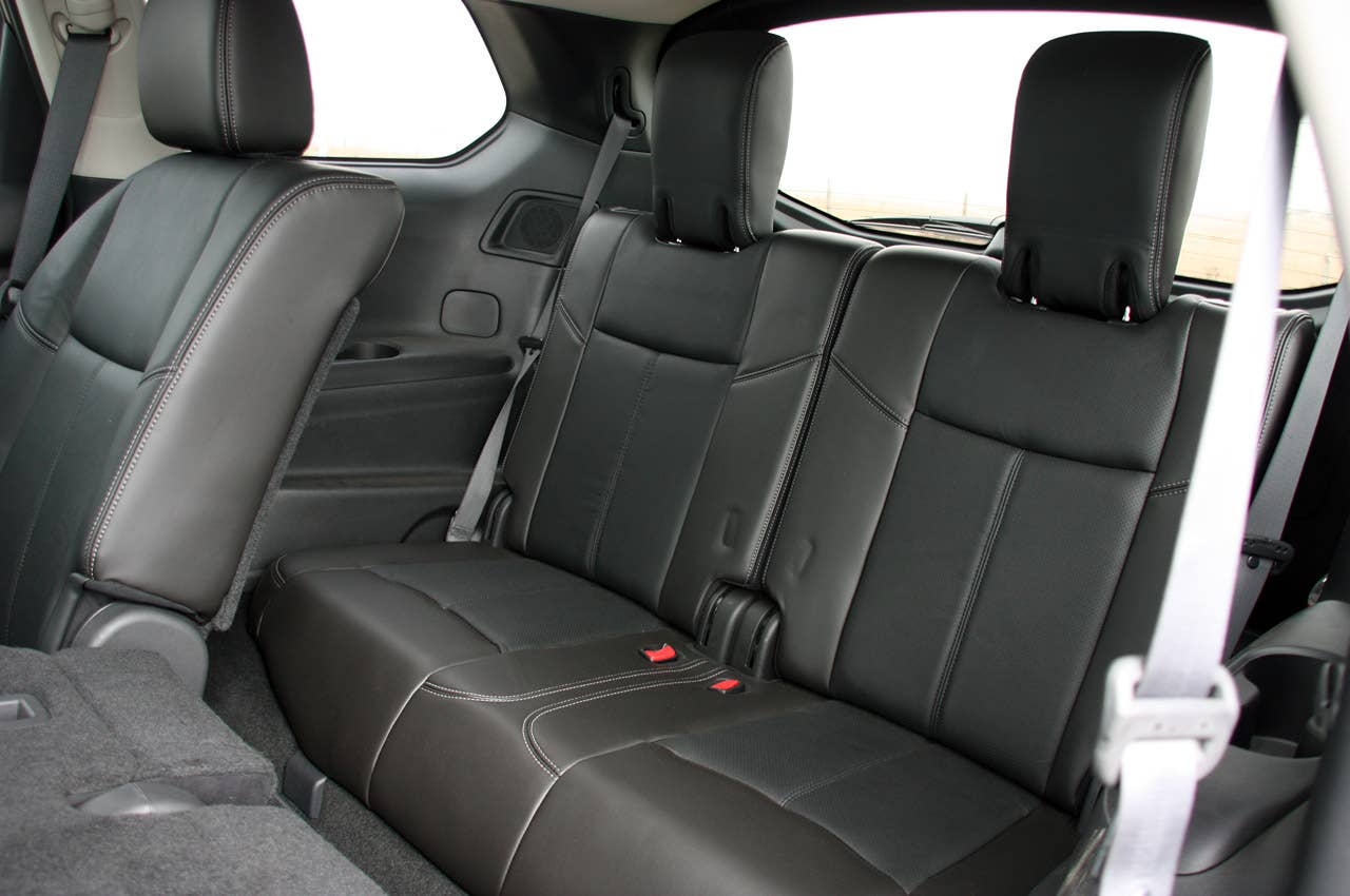 2013 Nissan Pathfinder third row