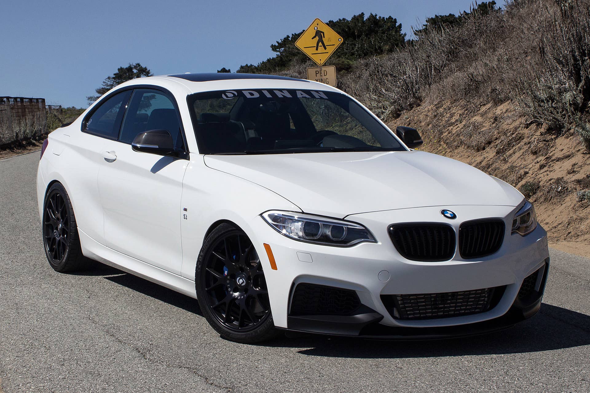 2015 Dinan M235i front 3/4 view