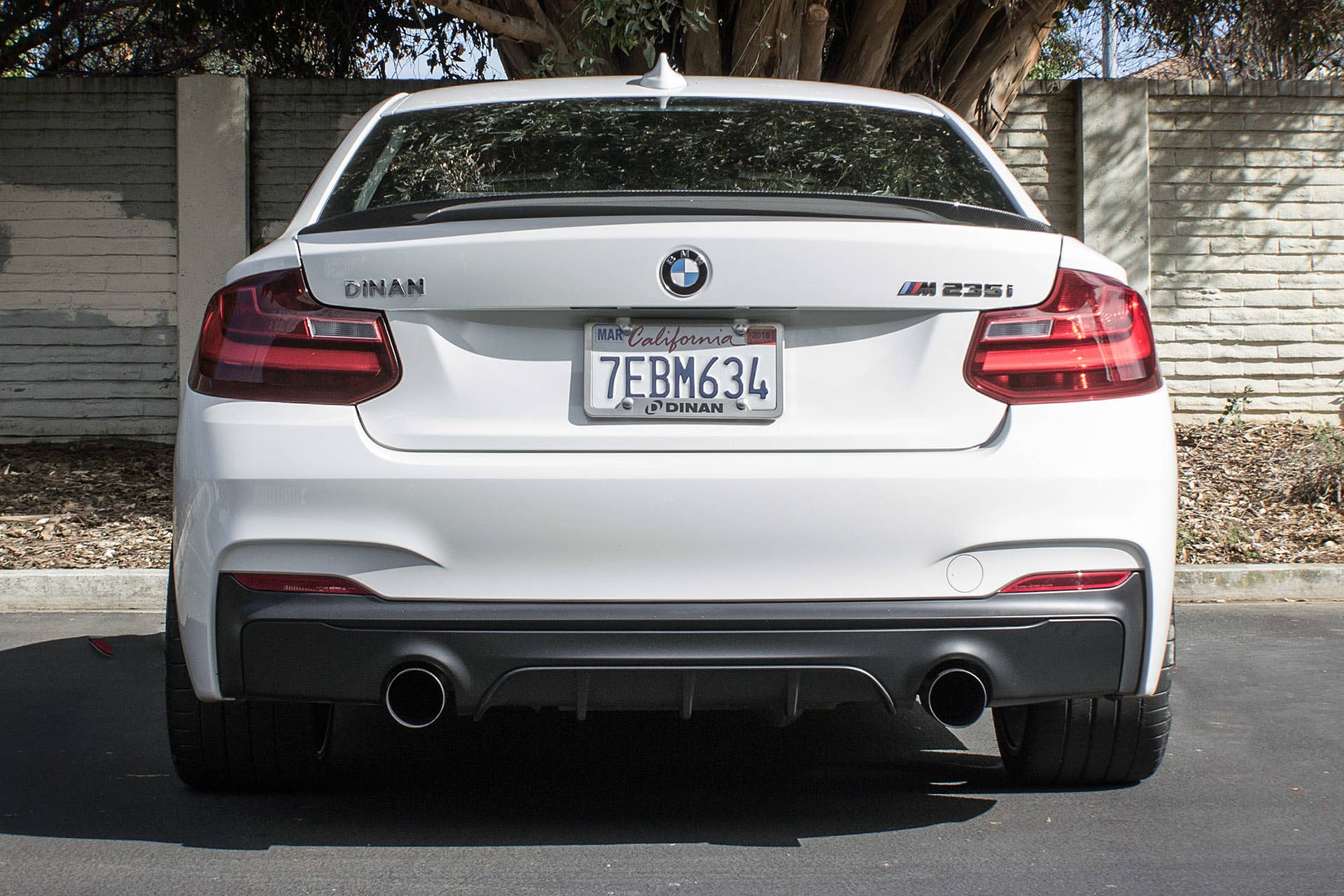 2015 Dinan M235i rear view