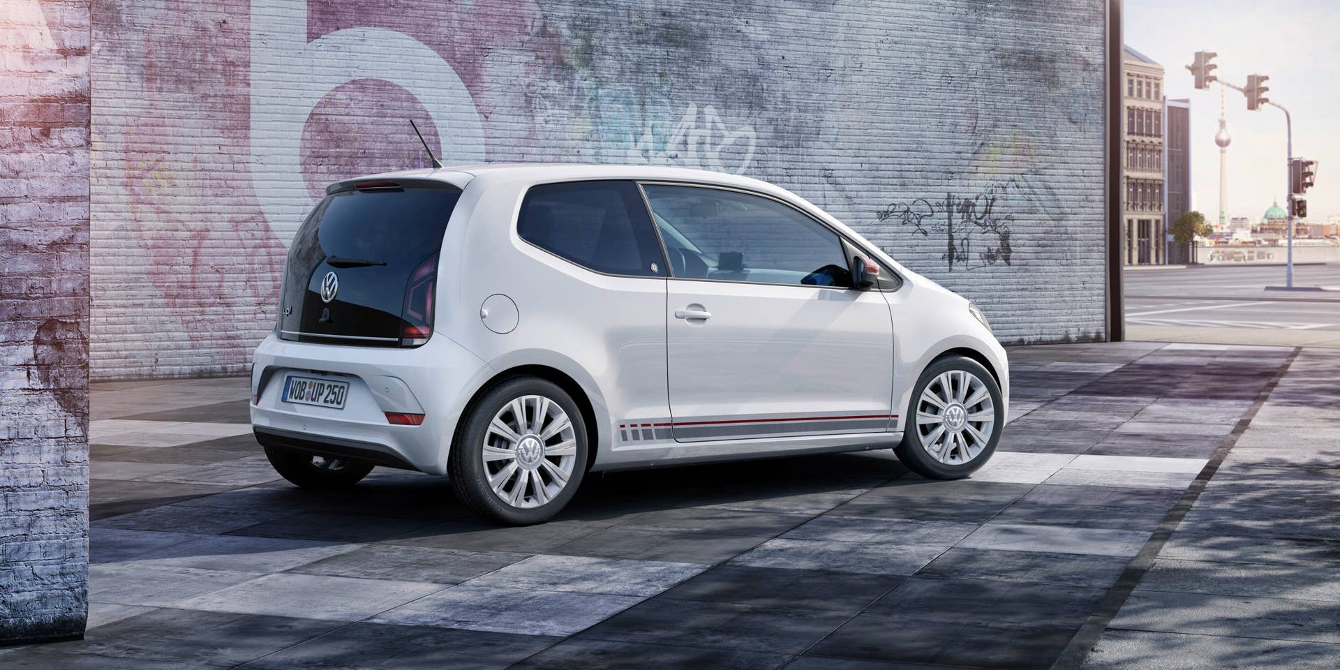 vw up rear three quarters side
