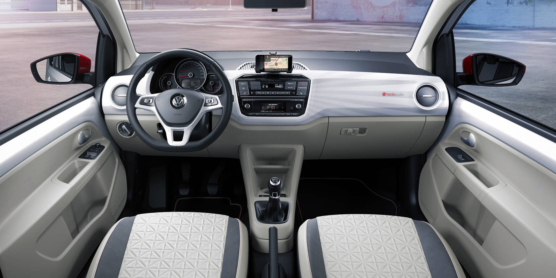 vw up beats interior full