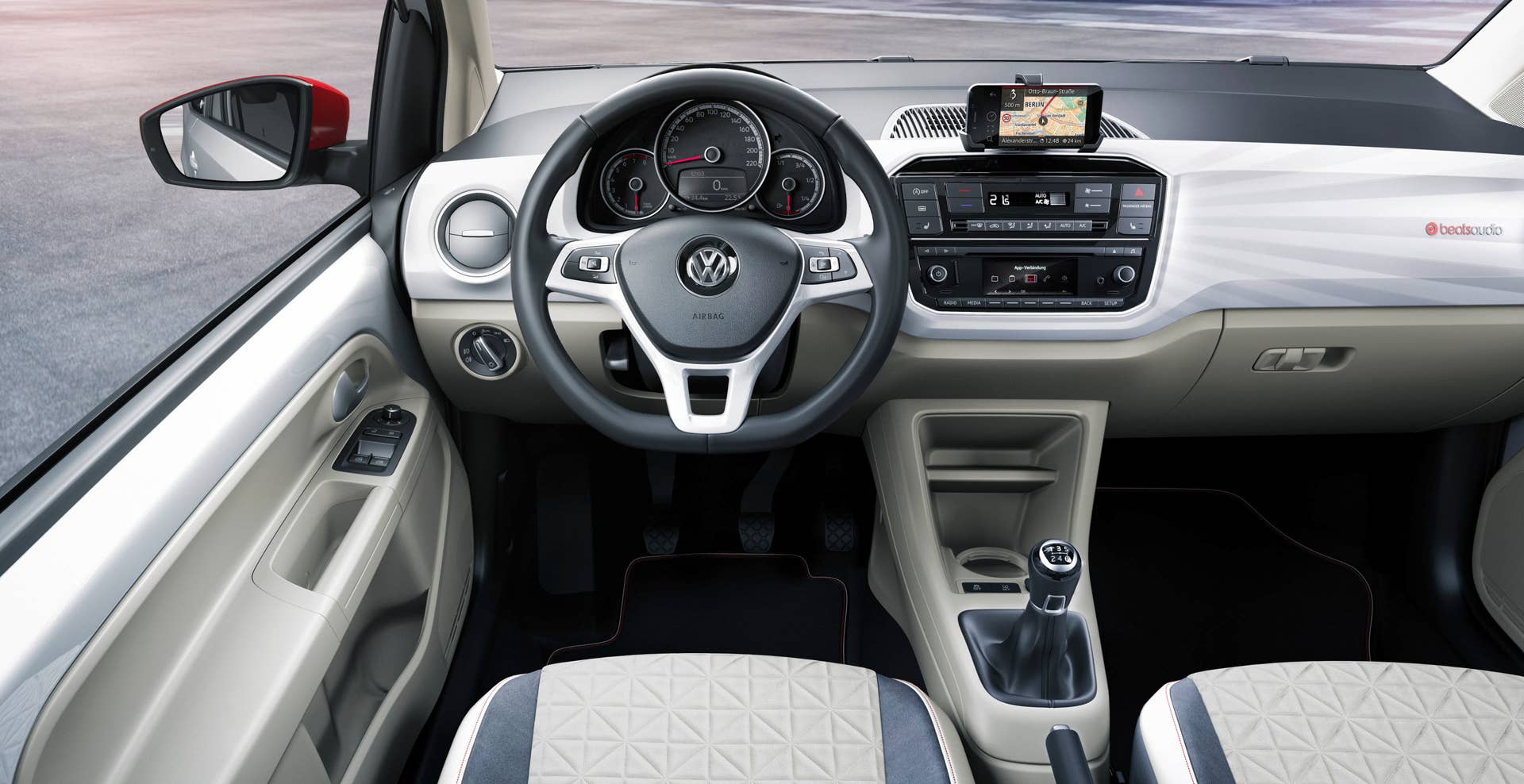 vw up beats interior