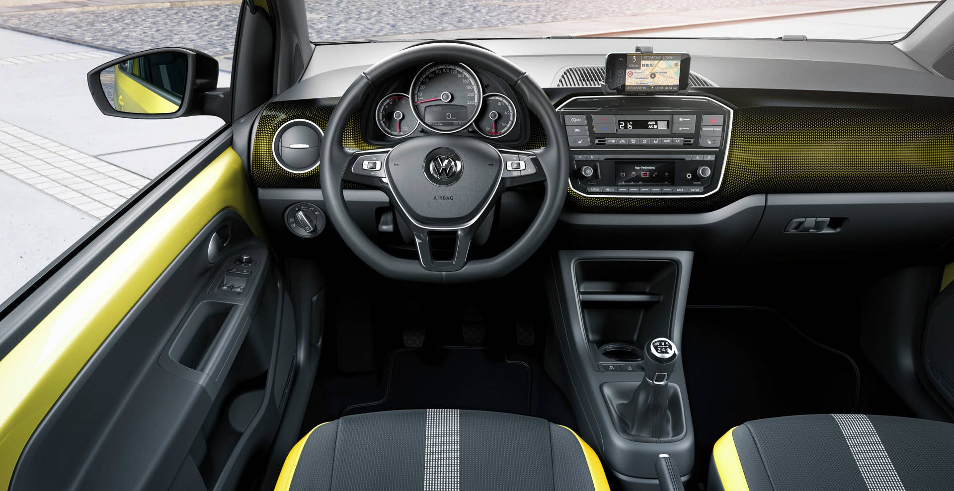 vw up tsi interior