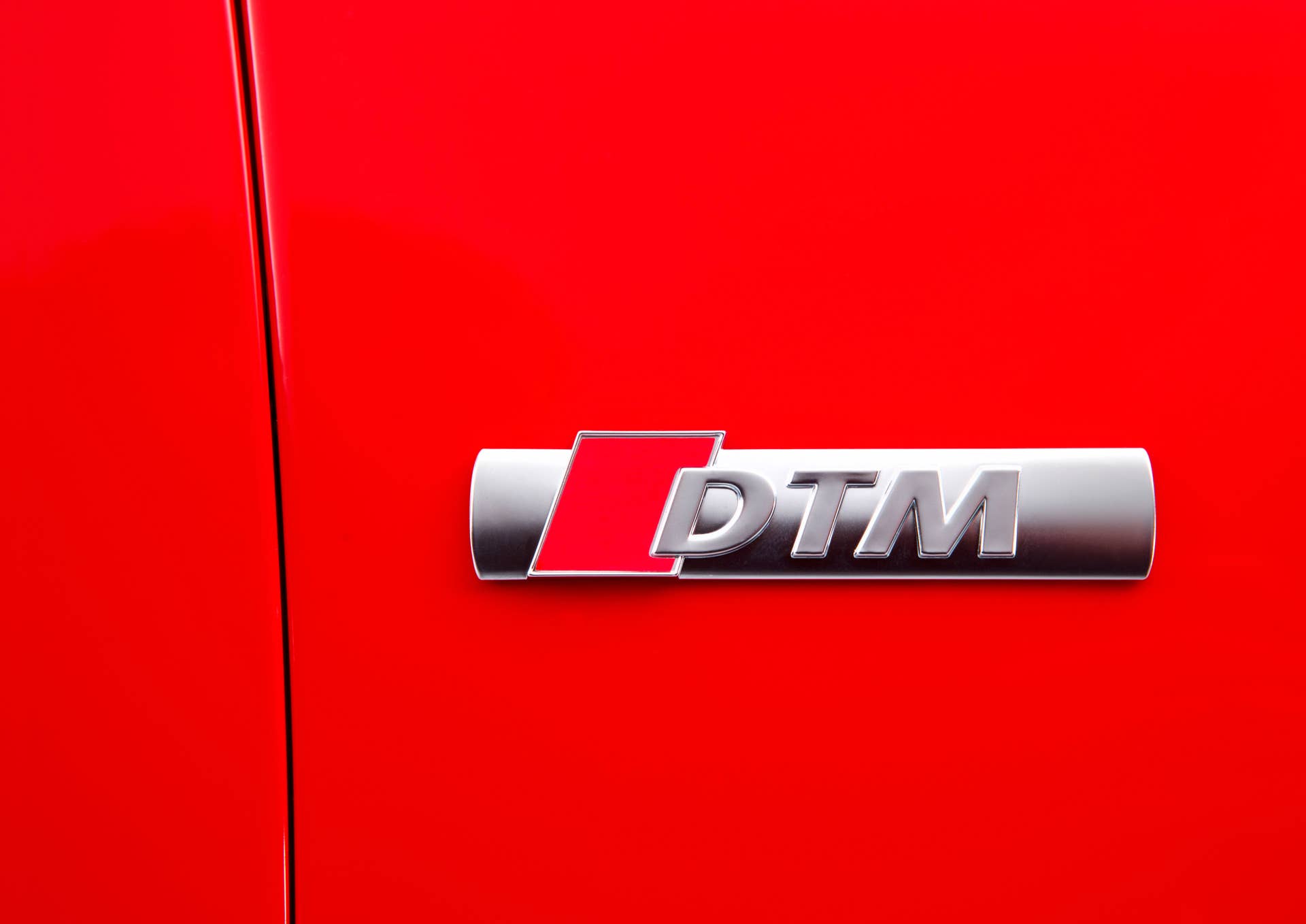2016 Audi A5 DTM badge