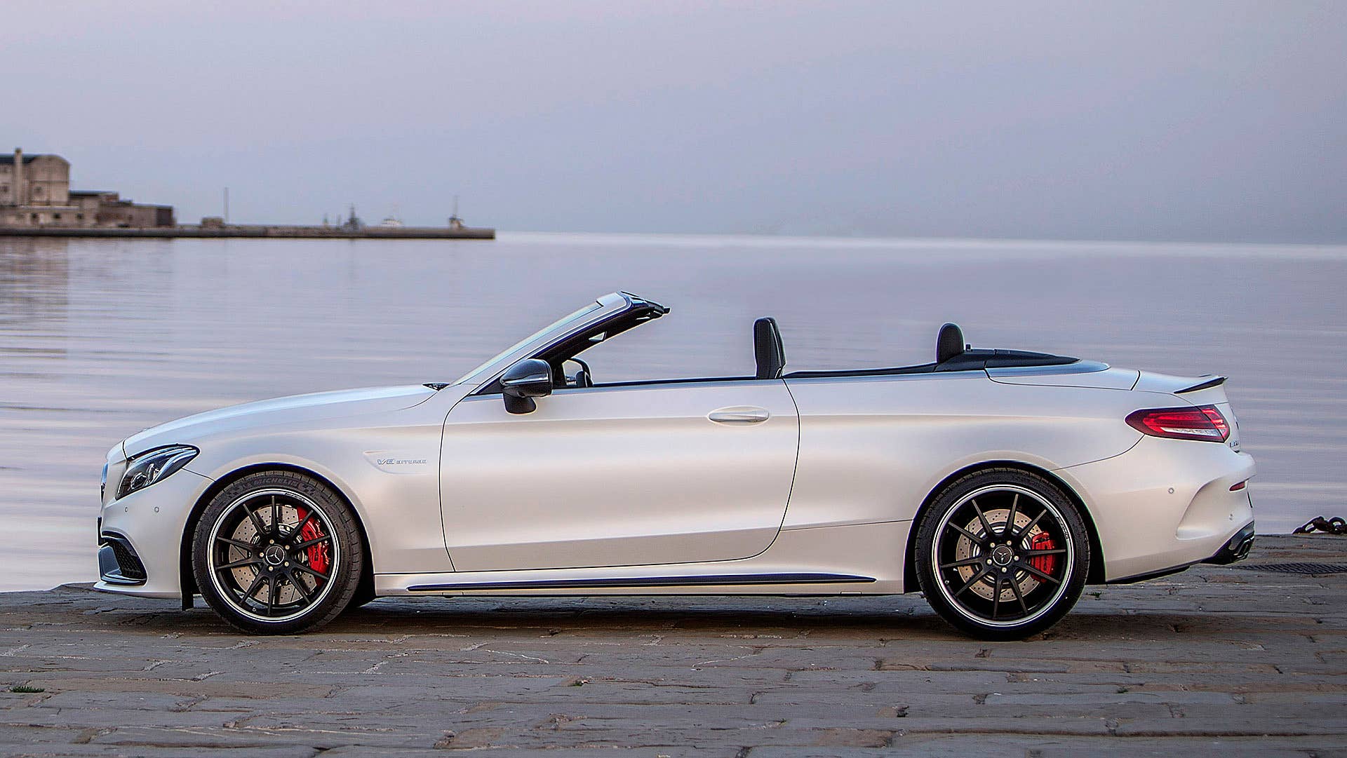 2017 Mercedes-AMG C63 S Cabriolet side view