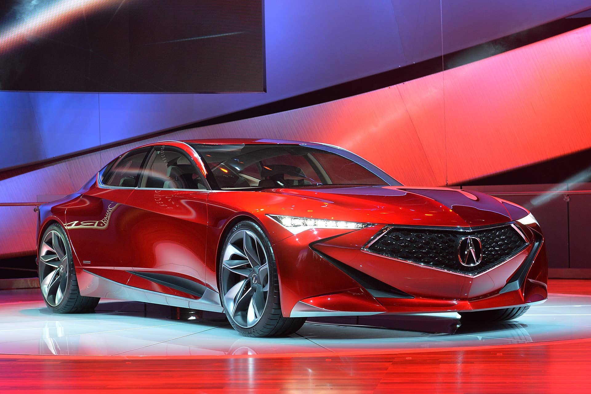 Innovative Use of Color, Graphics and Materials: Acura Precision Concept