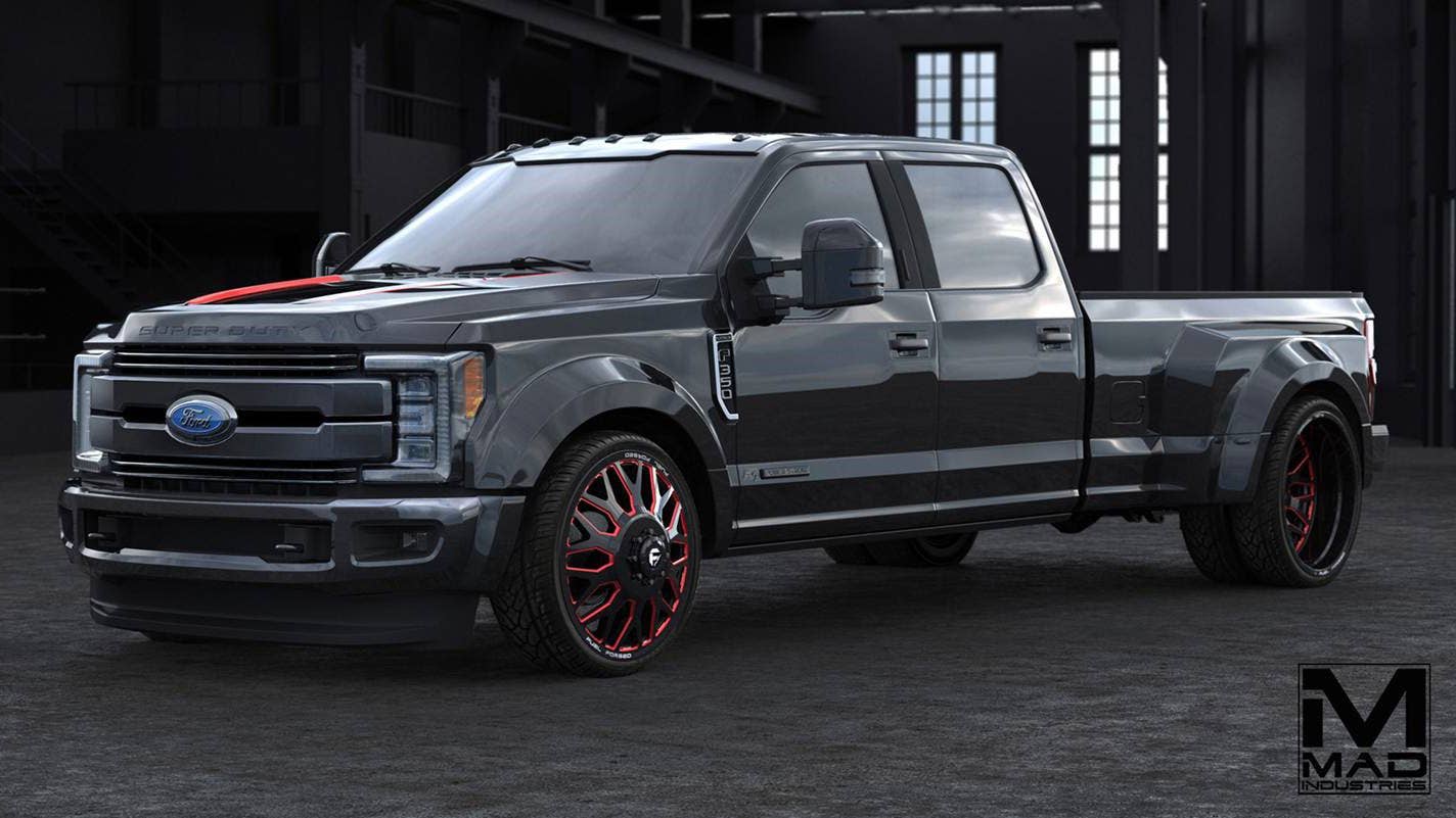 2017 Ford F-350 Super Duty 4X4 Lariat Crew Cab Dually By Mad Industries