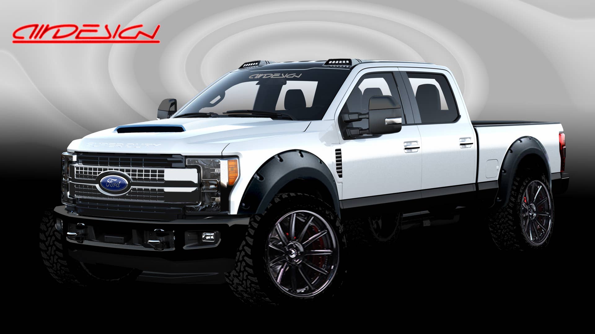 2017 Ford F-250 Super Duty 4X2 Lariat Crew Cab By Air Design USA