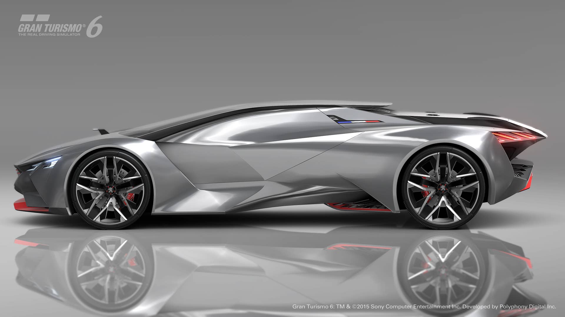 Peugeot Vision Gran Turismo side
