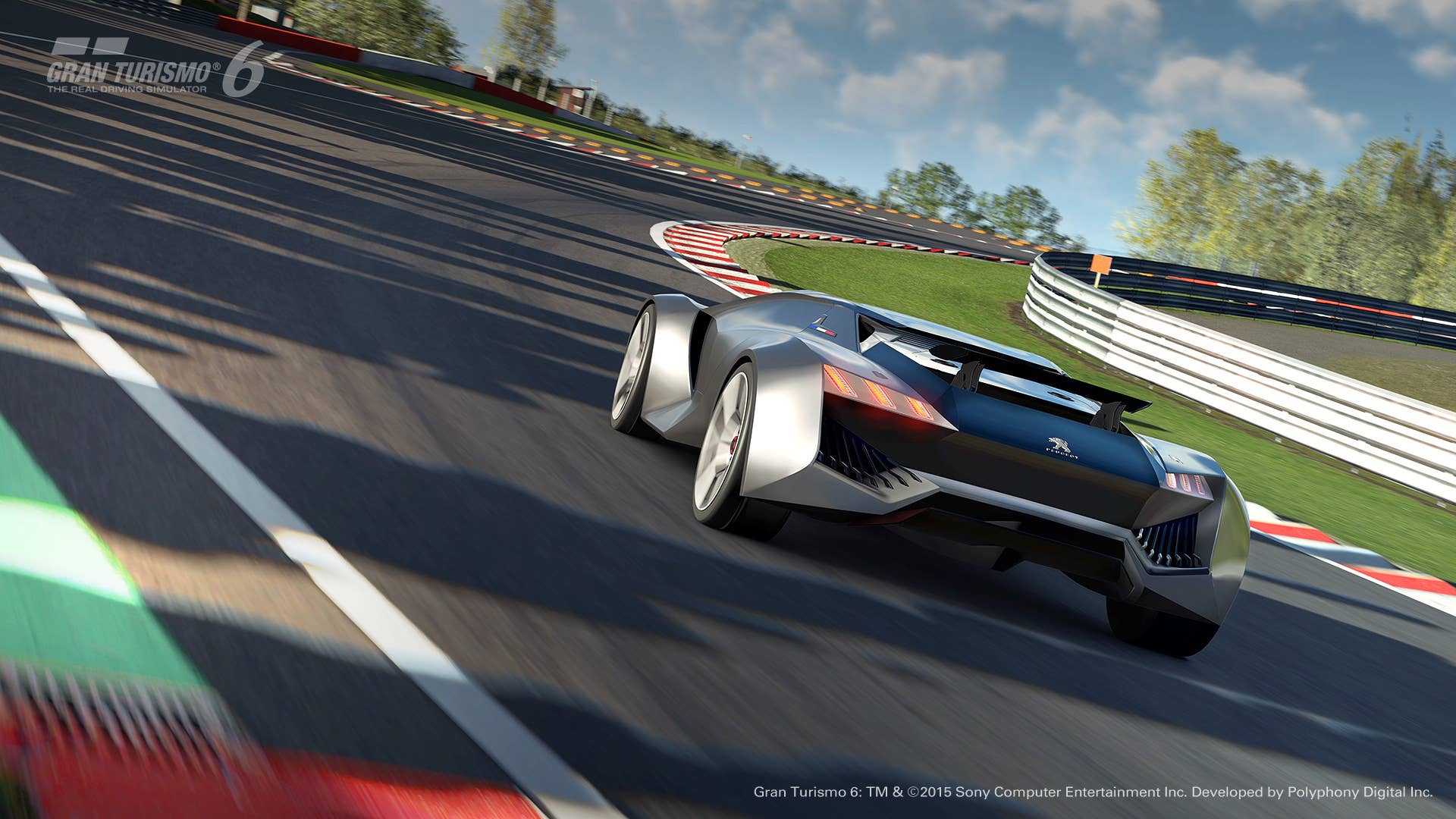 Peugeot Vision Gran Turismo motion moving
