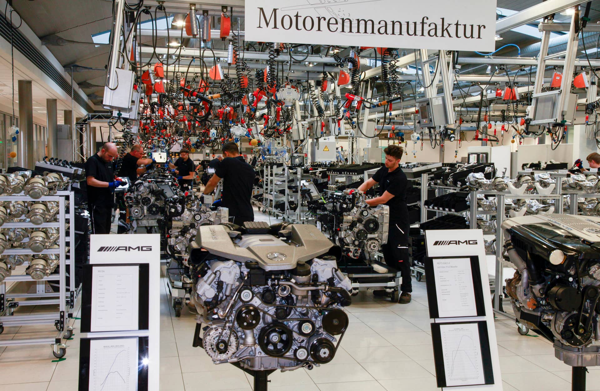 Mercedes-AMG V12 Engine assembly
