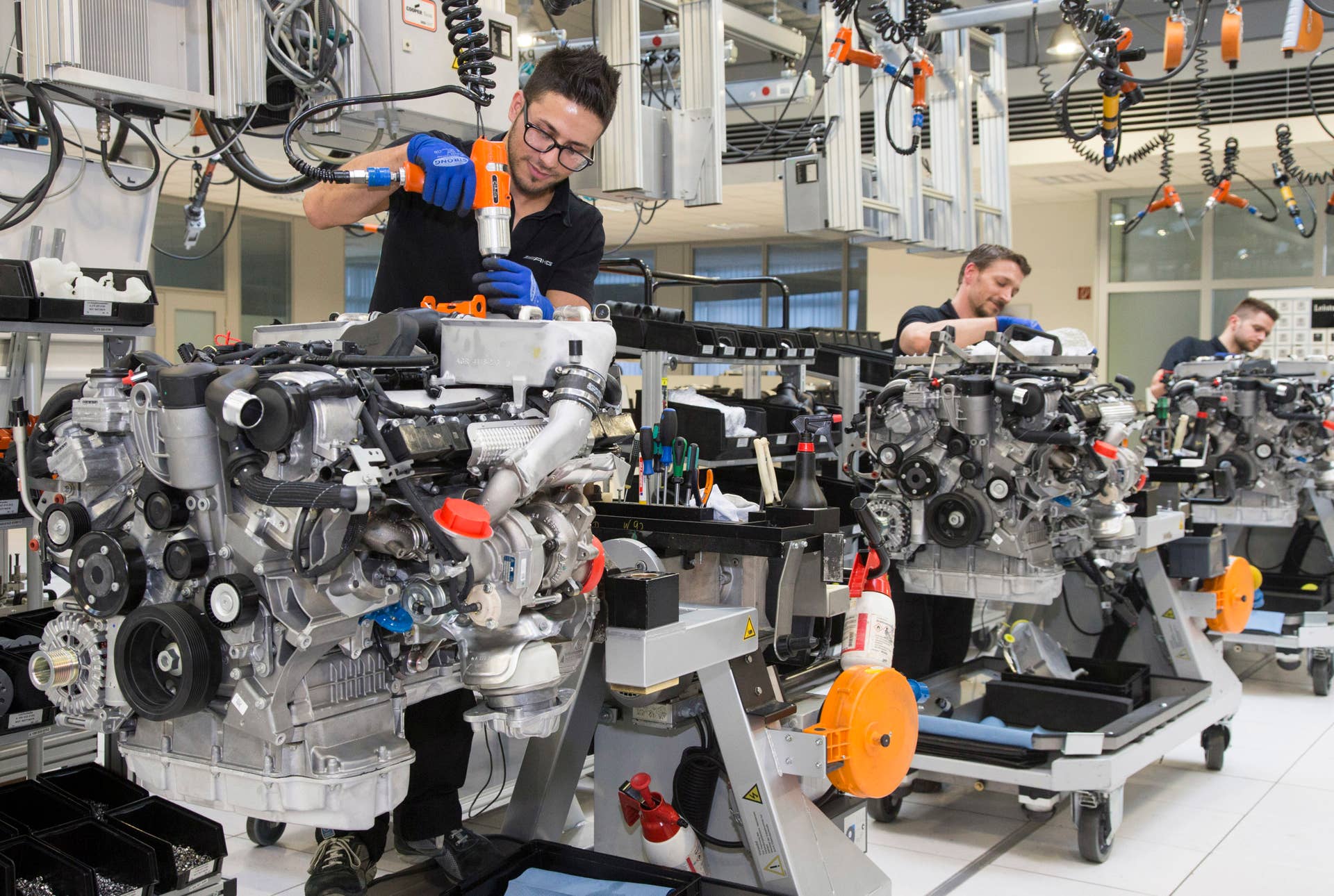 Mercedes-AMG V12 Engine Production