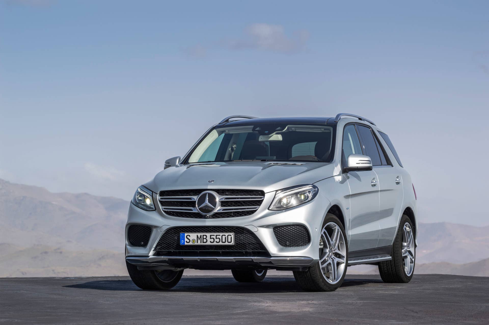 mercedes gle550e static