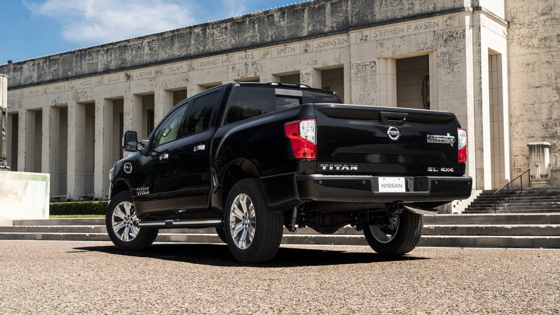 2017 Nissan Texas Titan Three Quarter Rear End Exterior