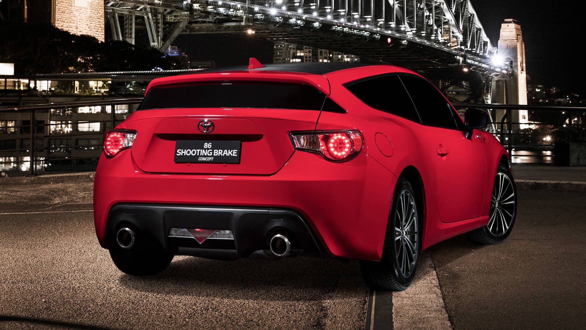 Toyota GT86 Shooting Brake Concept rear