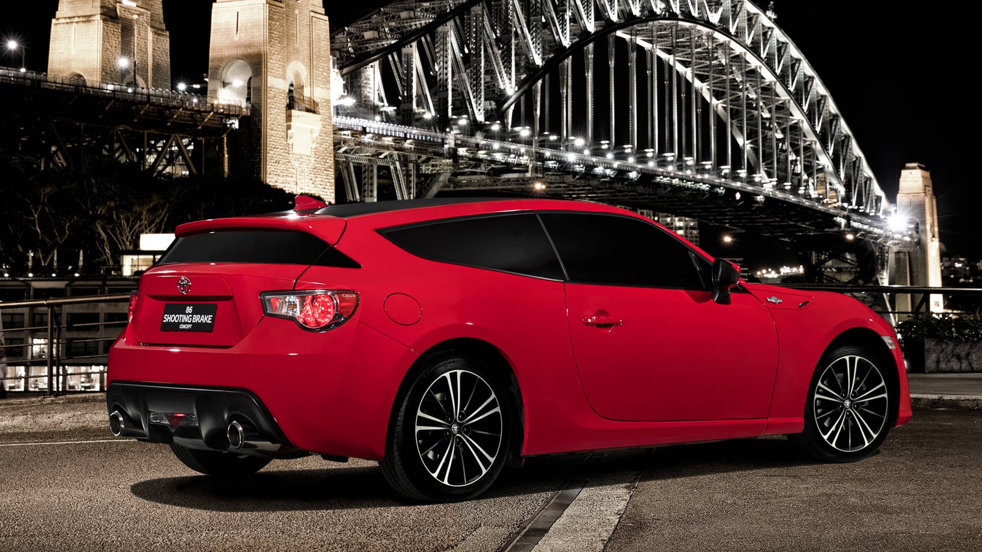 Toyota GT86 Shooting Brake Concept rear quarter