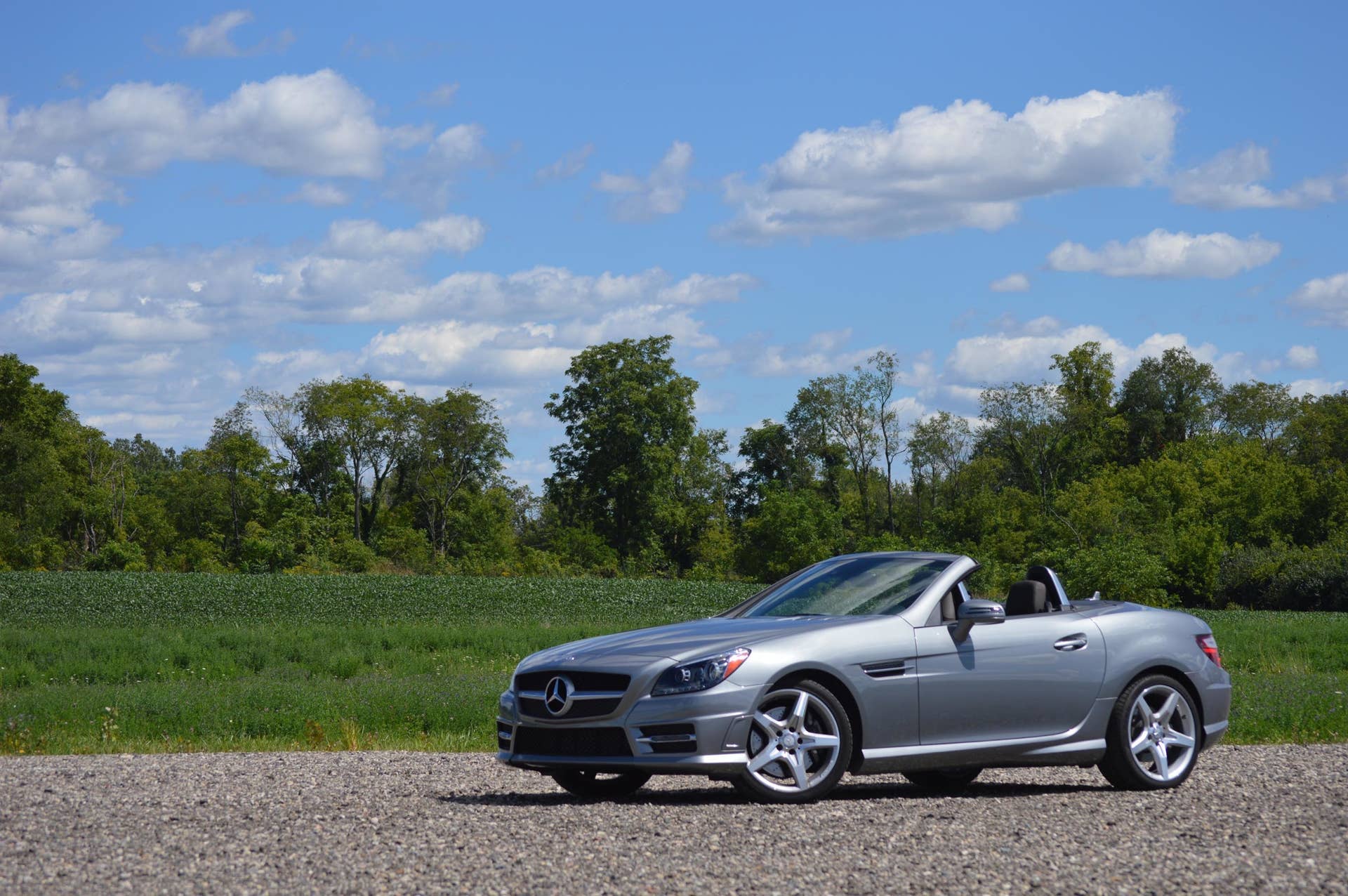 2015 mercedes-benz slk250 silver