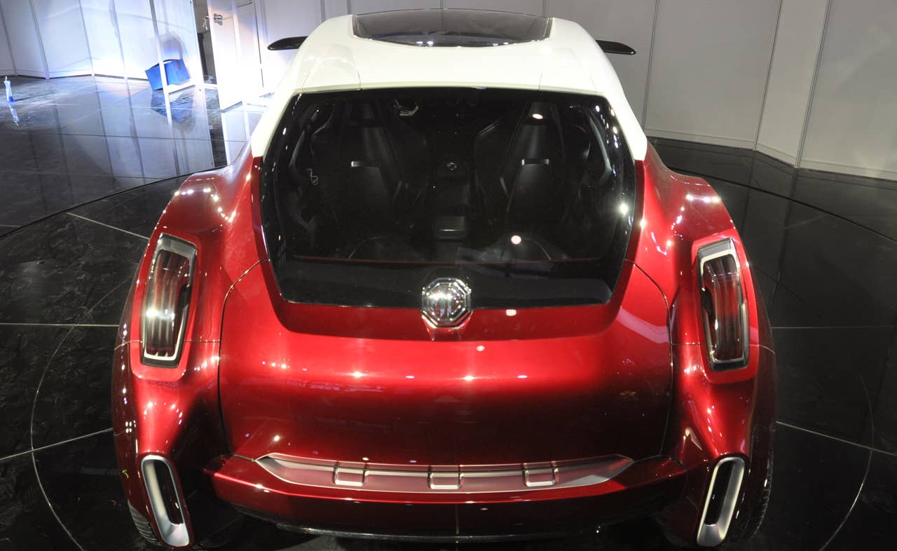 MG Icon Concept rear