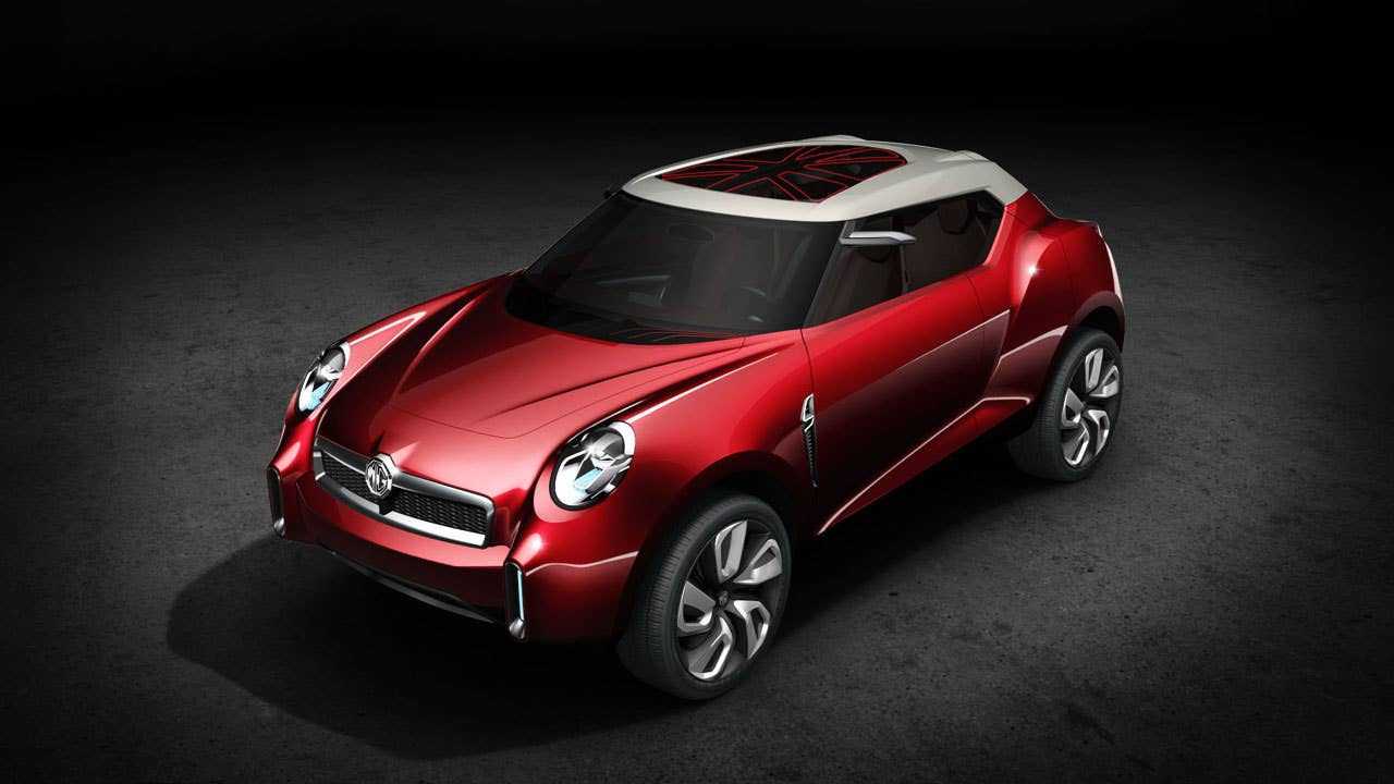 MG Icon Concept front 3/4