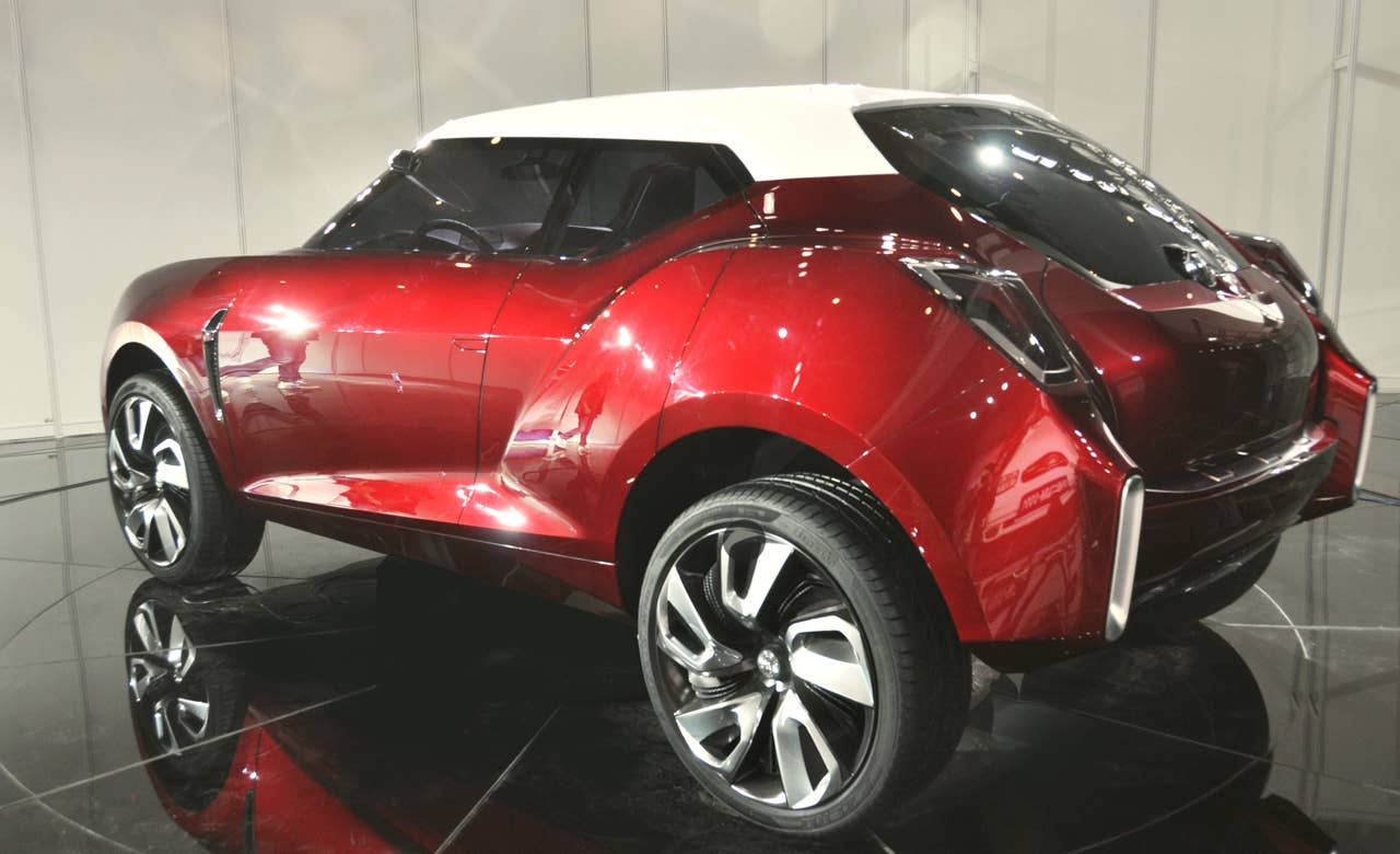 MG Icon Concept rear 3/4