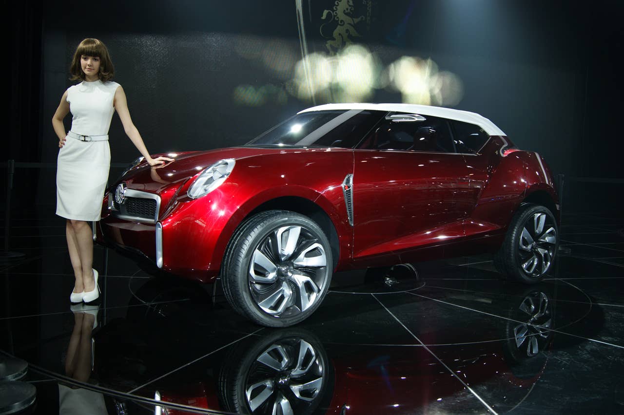 MG Icon Concept at the 2012 Beijing Motor Show