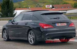 Mercedes-Benz CLA-Class Shooting Brake Spy Shots and Rendering
