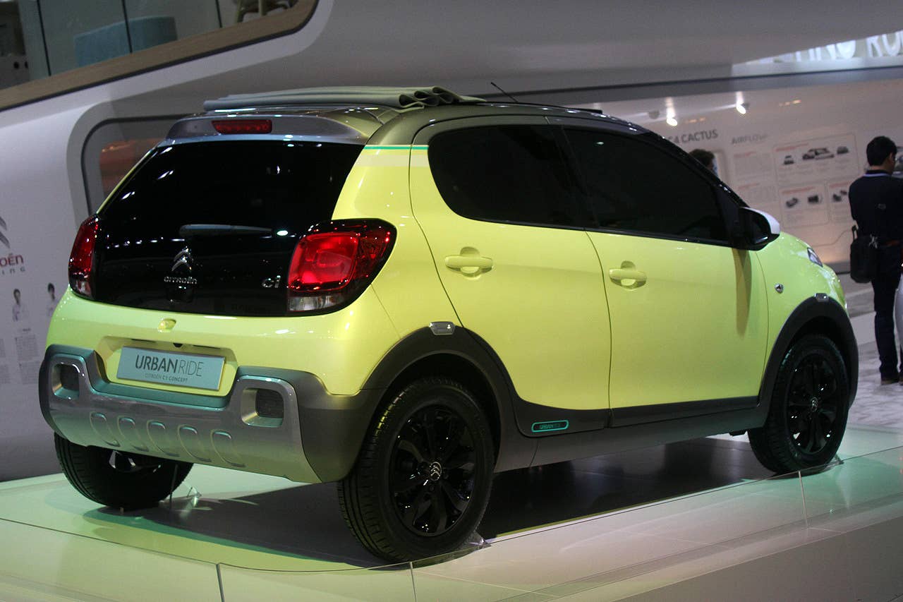 Citroen C1 Urban Ride imagines a more rugged city car - Autoblog