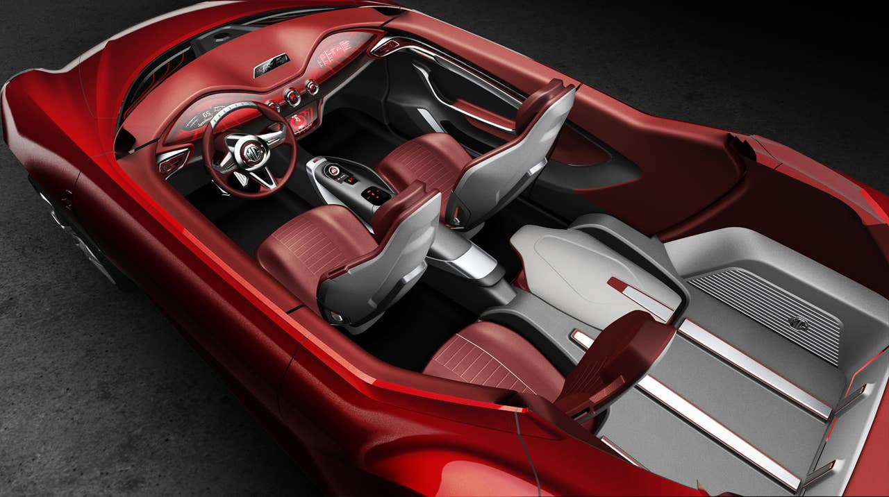 MG Icon Concept cabin