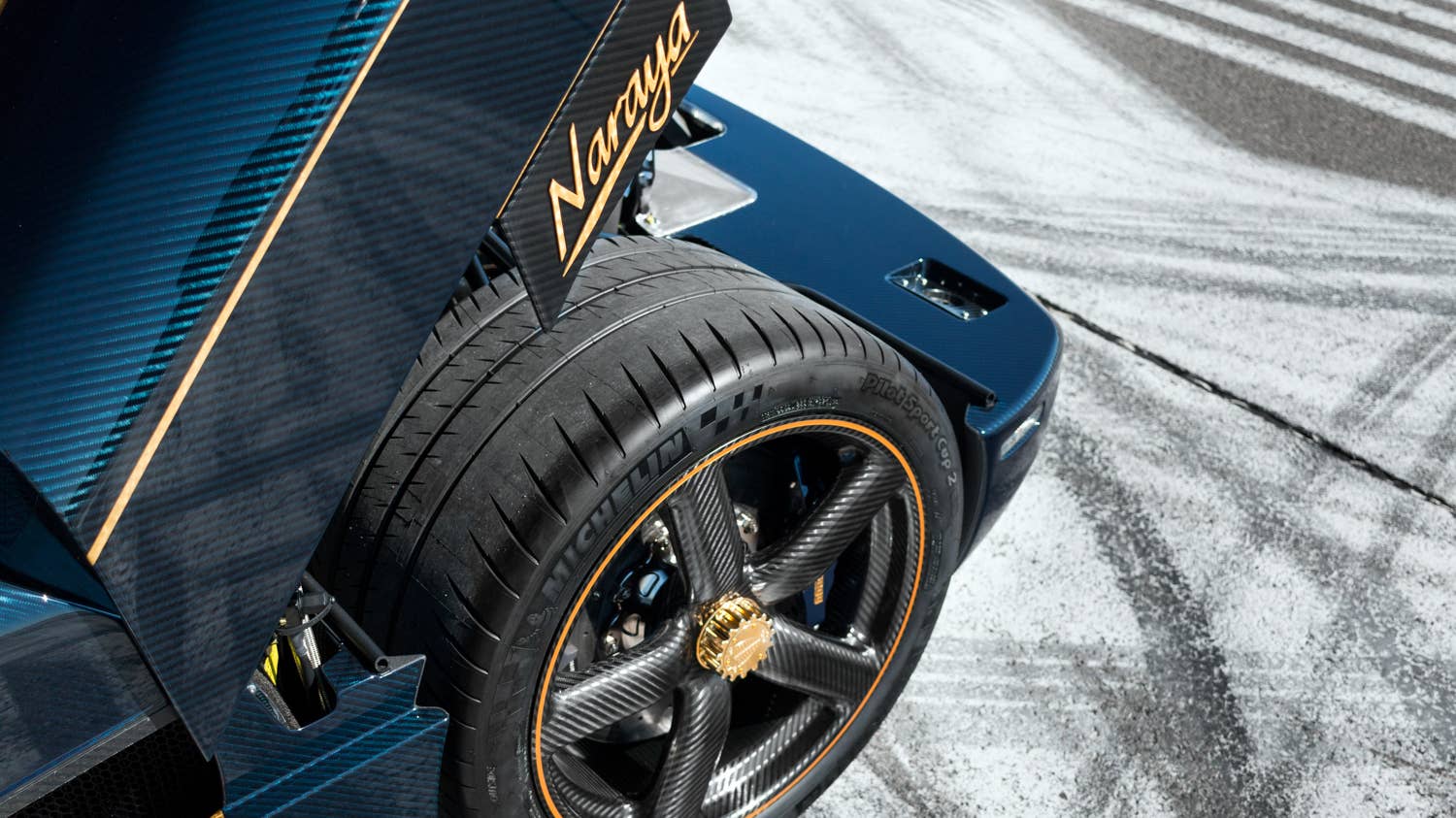 Koenigsegg Agera RS 'Naraya' Nameplate/Wheels Close Up