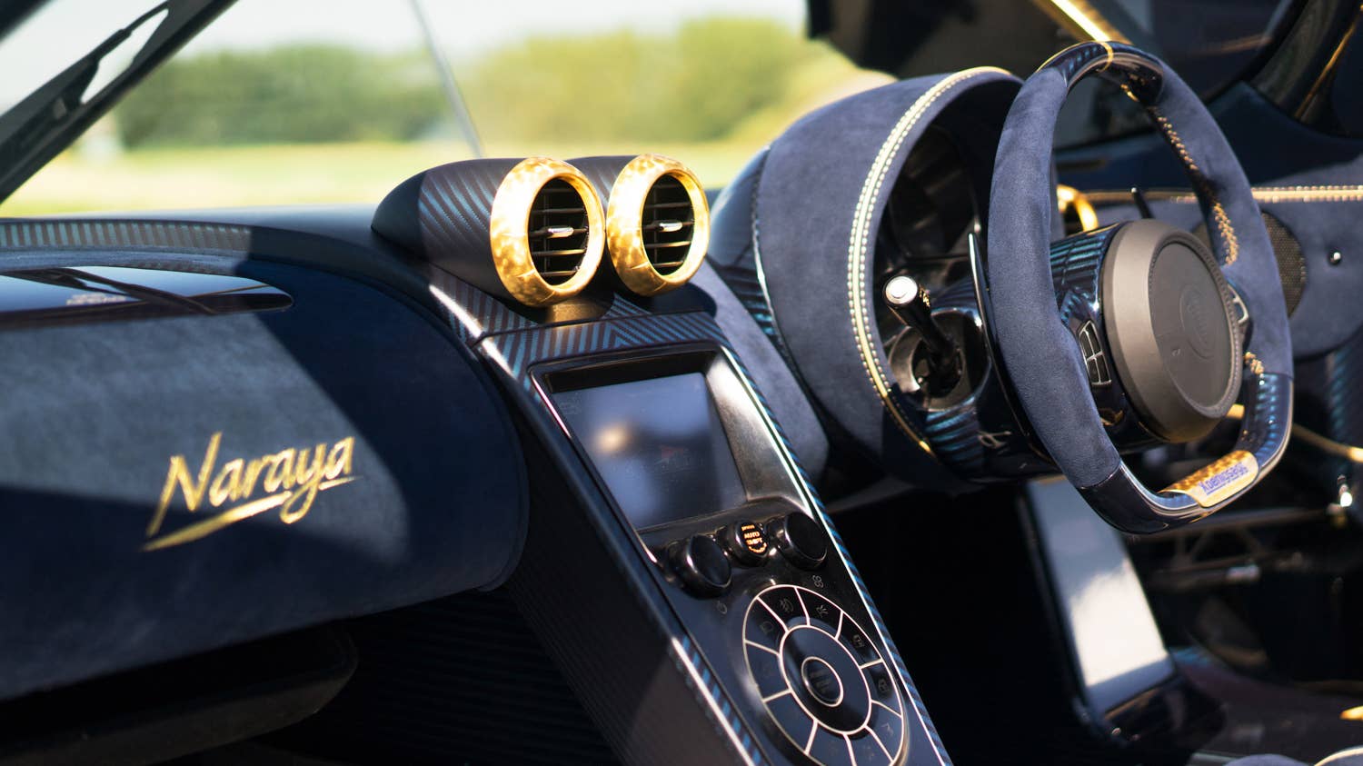Koenigsegg Agera RS 'Naraya' Center Console Close Up