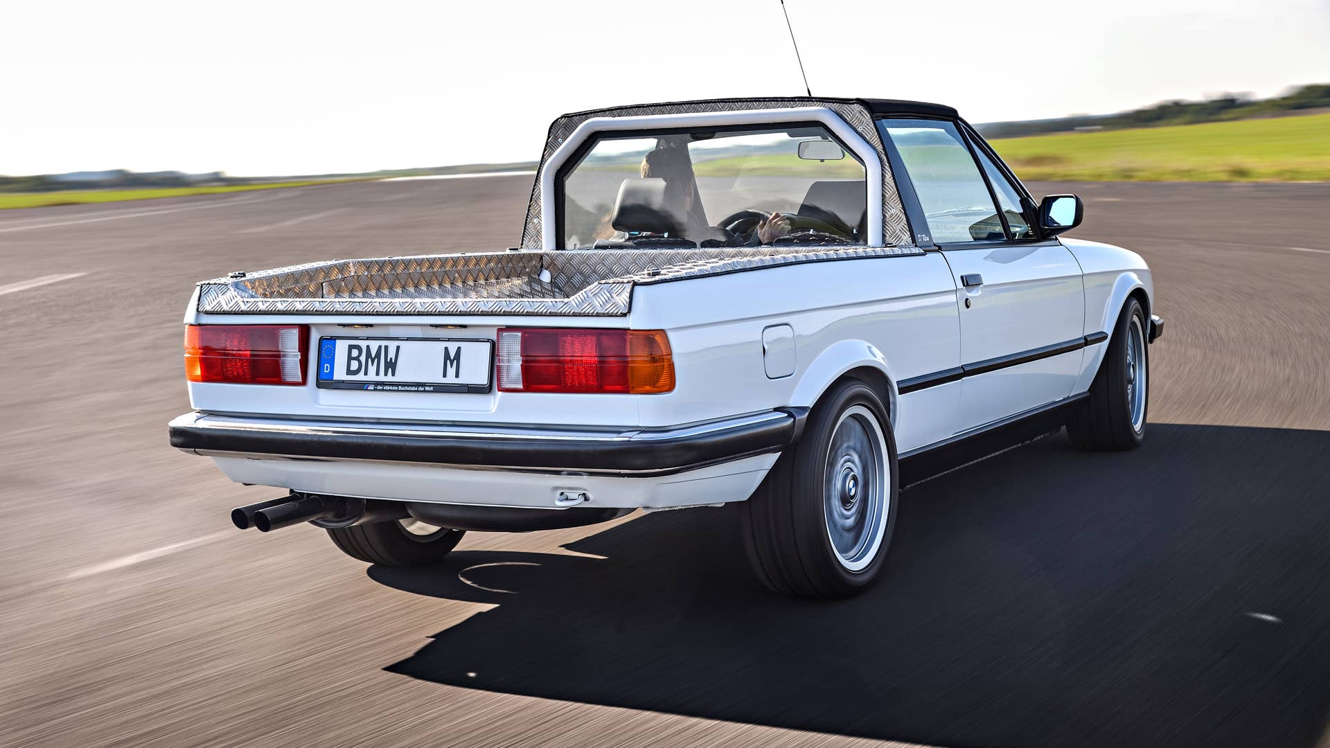BMW M3 Prototype Pickup Rear End Exterior