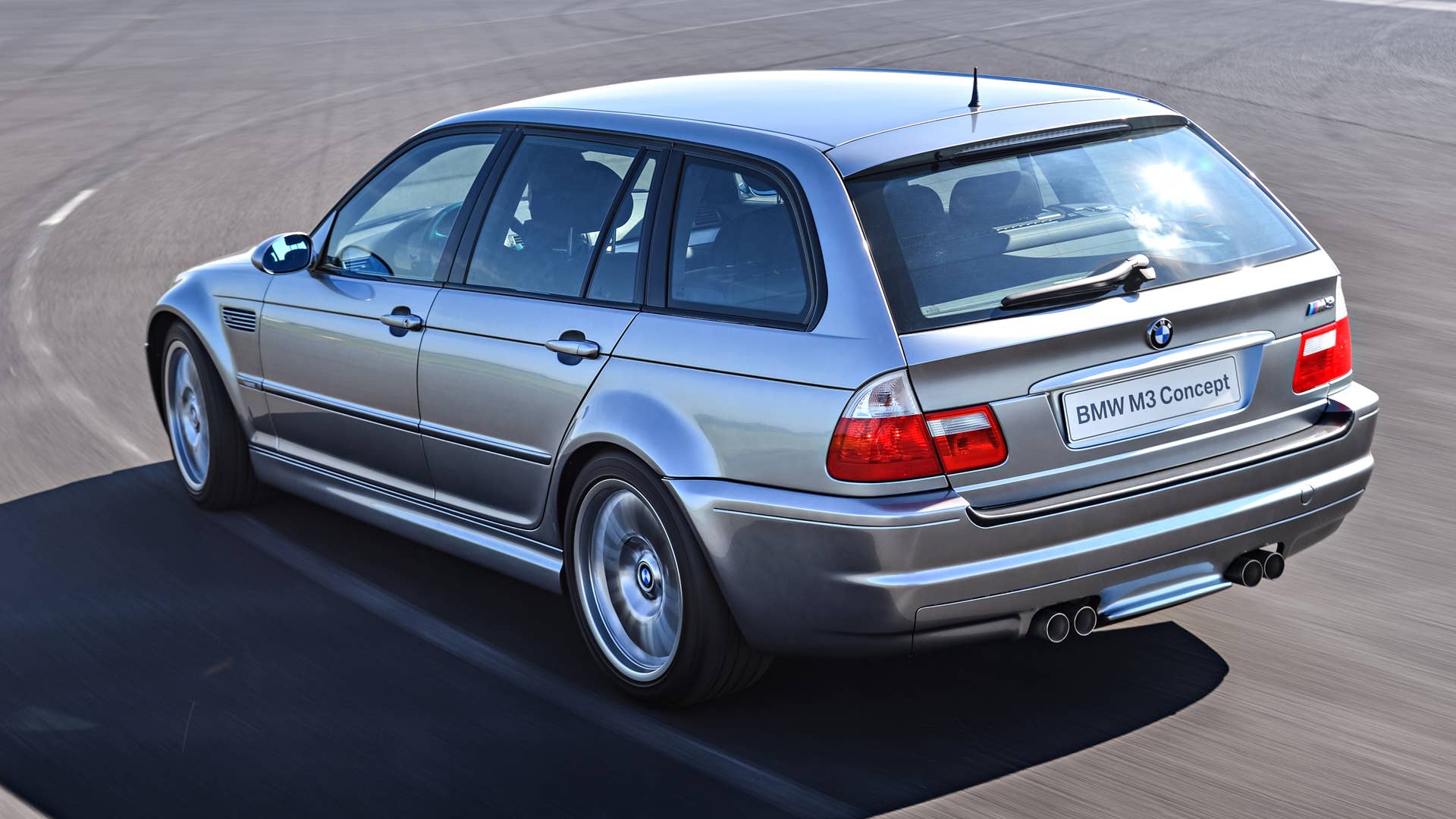 BMW M3 Prototype Touring Three Quarter Rear End Exterior
