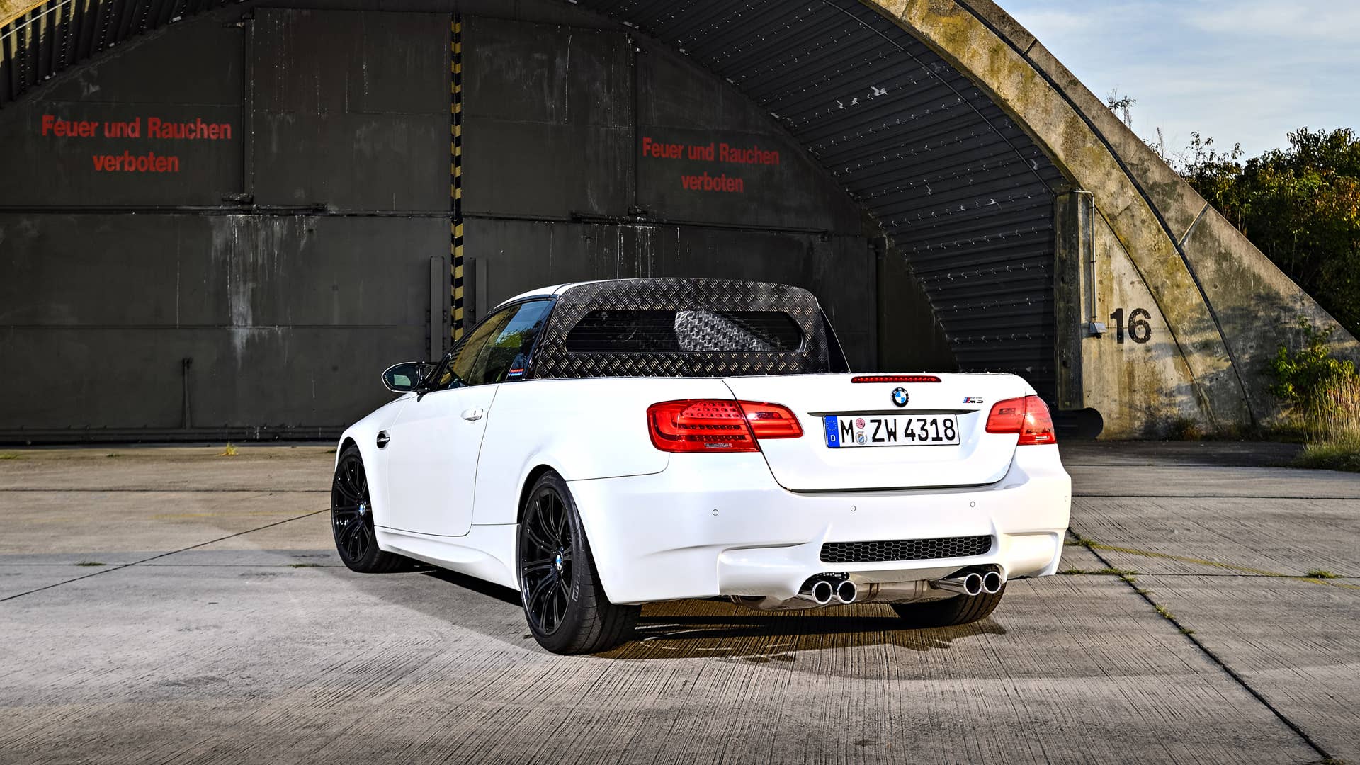BMW M3 Prototype Pickup Rear End Exterior