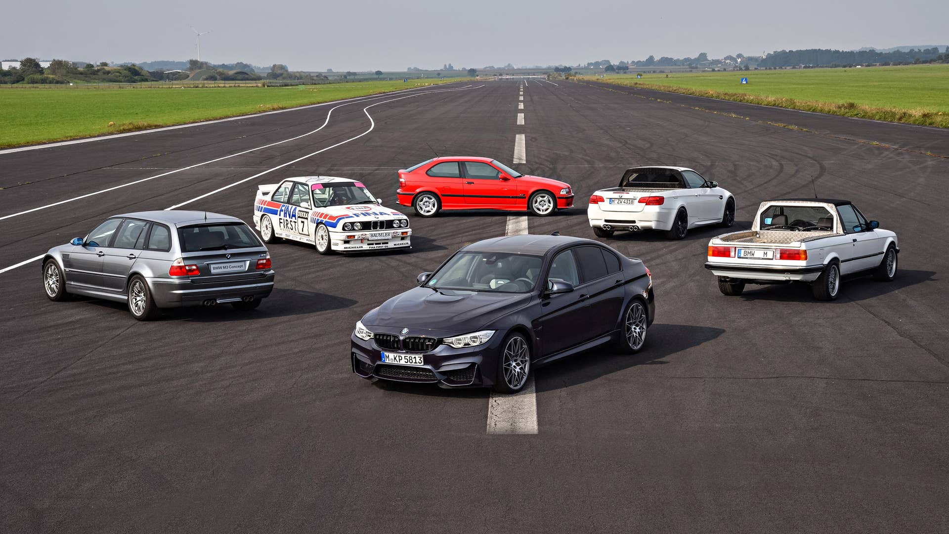 BMW M3 Prototypes Rear Exterior Collection