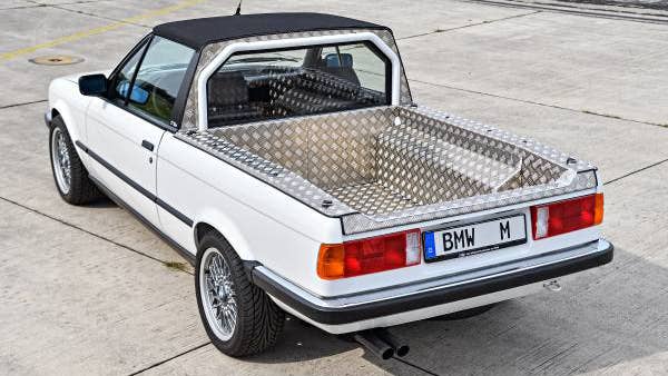 BMW M3 Prototype Pickup Rear End Exterior