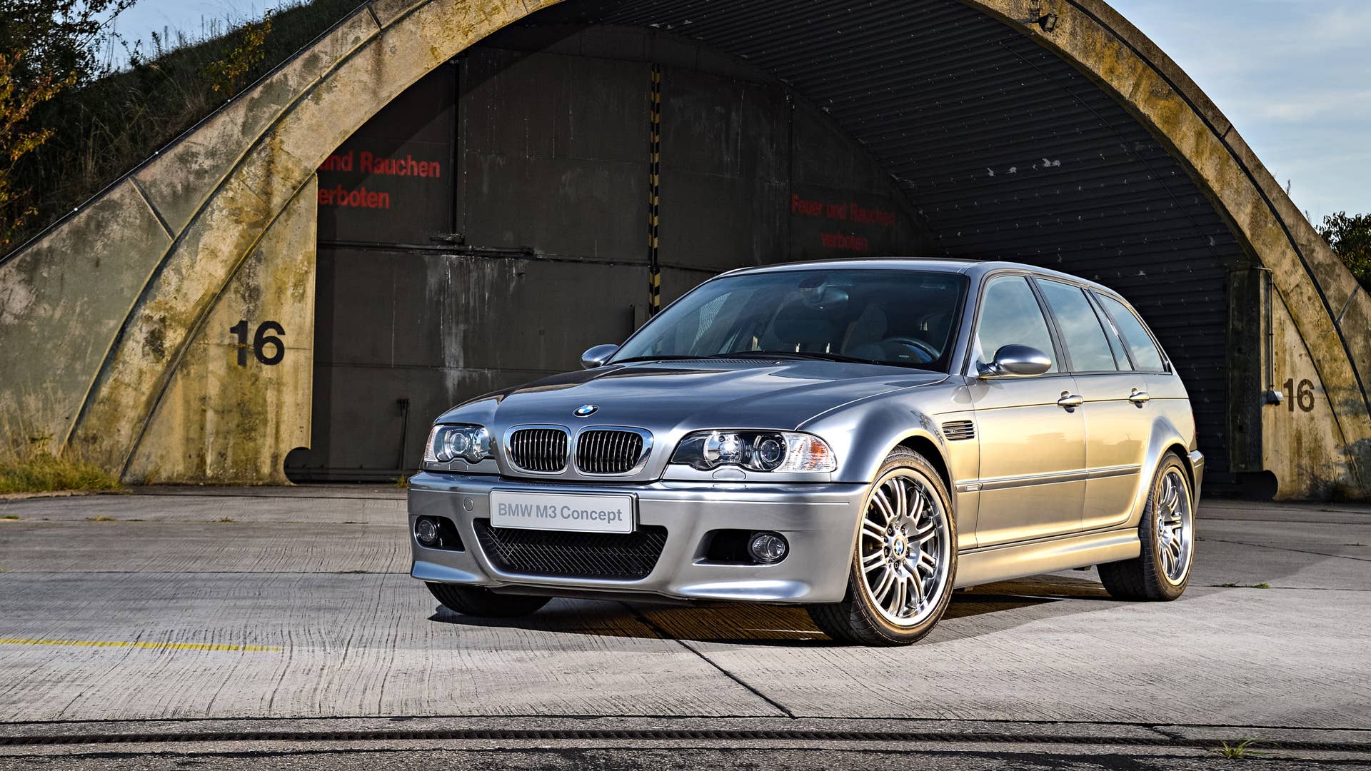 BMW M3 Prototype Touring Front End Exterior