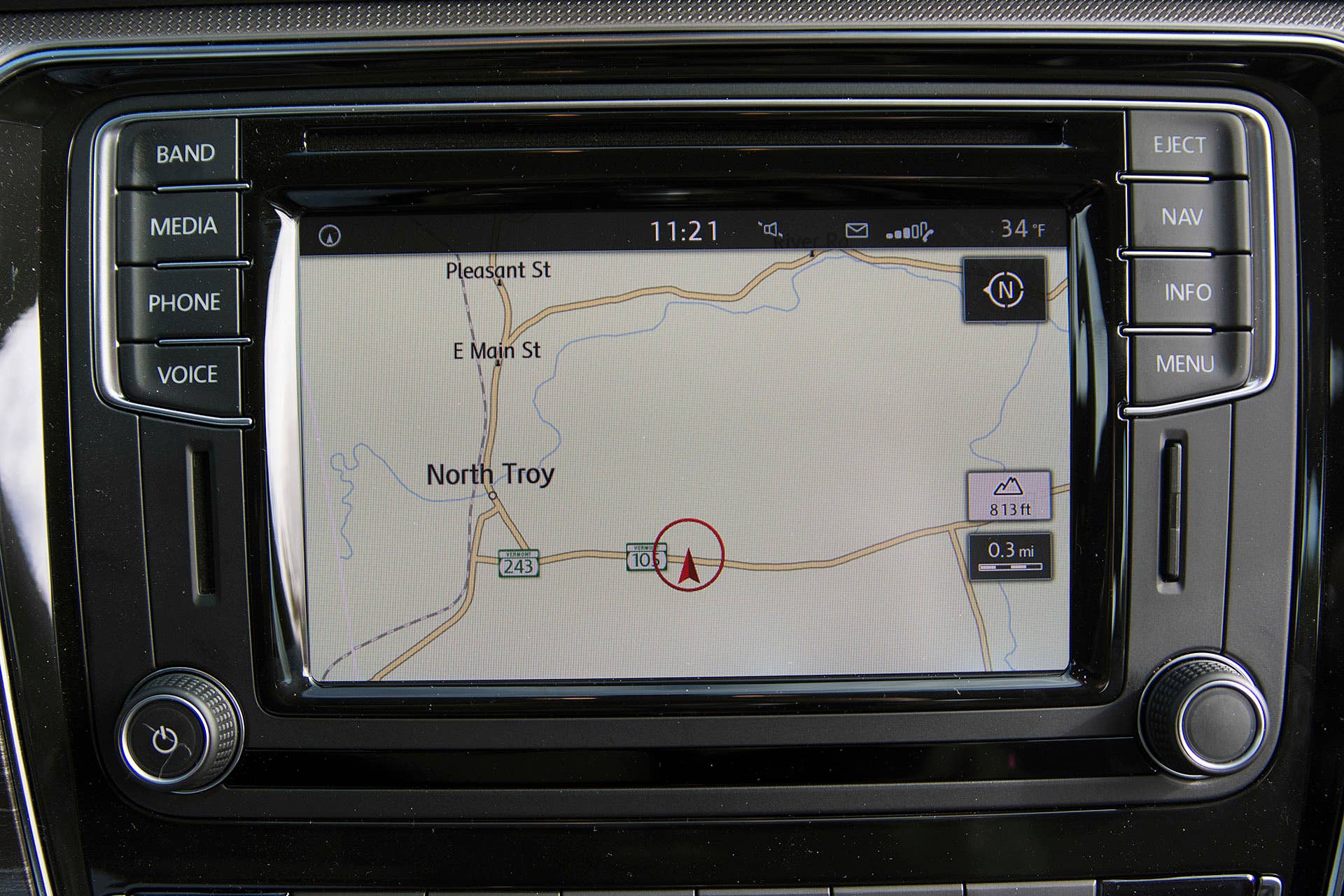 2016 Volkswagen Passat navigation system