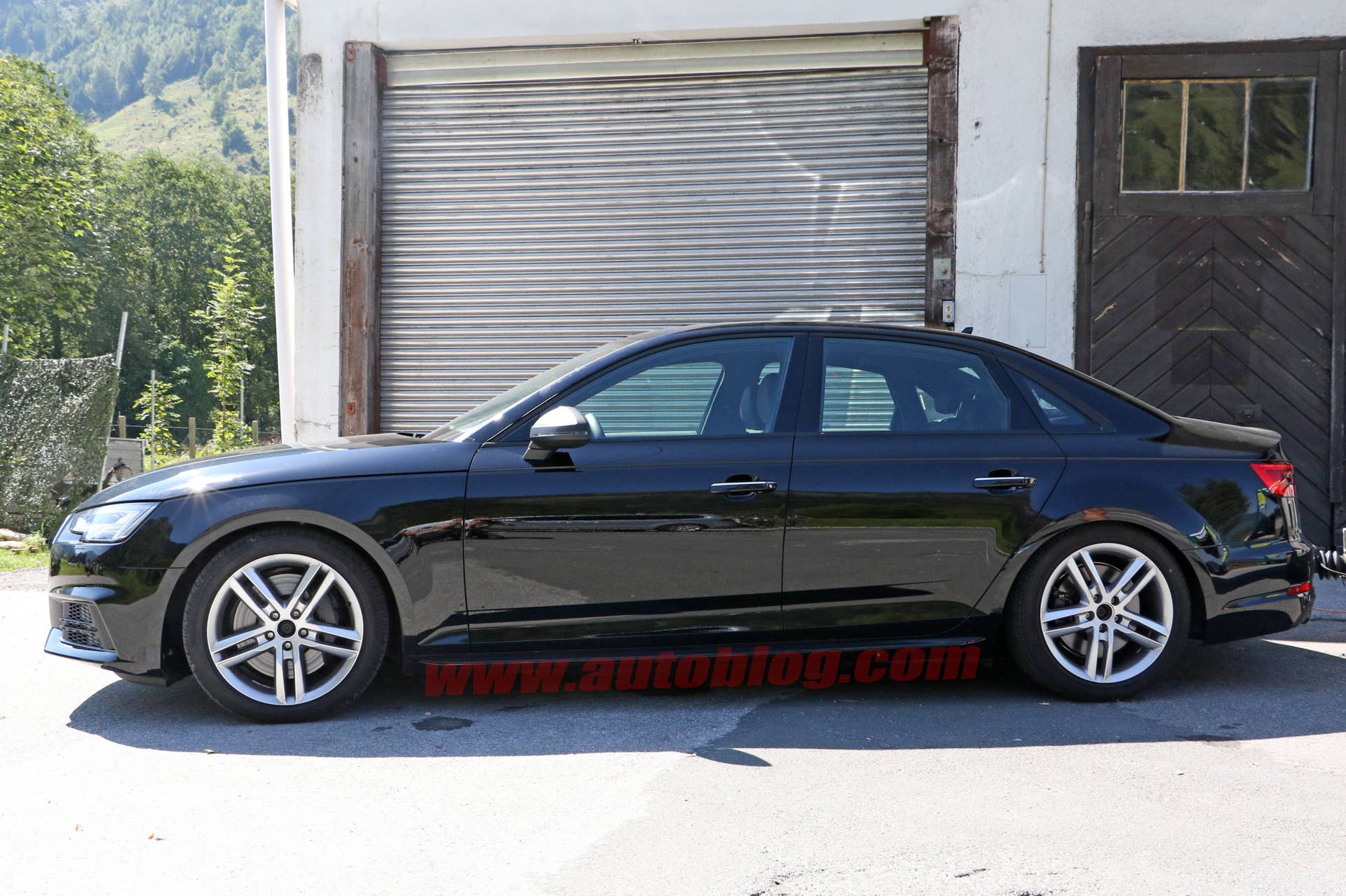 2017 Audi S4 spied side parked